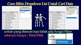 Cara Membuat Dropdown List di Excel | Cara Membuat Dropdown List Bertingkat di Excel