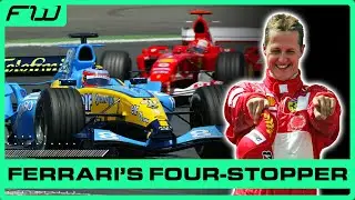 When Ferrari Was Good At Strategy: The Four-Stopper