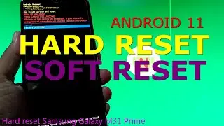 How to Hard reset Samsung Galaxy M31 Prime Android 11