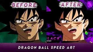 Dragon Ball Super - Speed Art - Black Goku