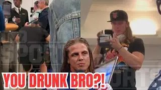 SHOCKING VIDEO EMERGES Of EX WWE Star MATT RIDDLE DRUNK in Airport Prior To POLICE INCIDENT!