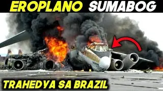 ACTUAL VIDEO 🔴 PAG-BAGSAK at PAG-SABOG ng EROPLANO VOEPASS 2283 sa BRAZIL | Kienn Thoughts