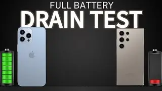 Samsung Galaxy S24 Ultra vs Iphone 13 Pro Max Full Battery Test