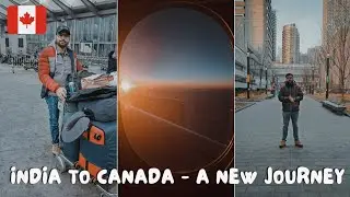 INDIA TO CANADA | EMIRATES VIA DUBAI | International Student | SOLO TRAVEL | #indiatocanada #vlog