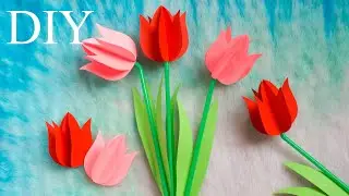 DIY PAPER TULIPS