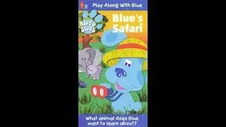 Opening to Blue's Clues: Blue's Safari 2000 VHS