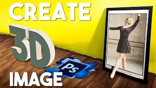 How To Create 3D | Photo Manipulation tutorial | Photoshop2022