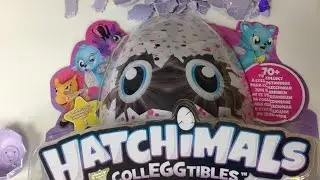 Brand NEW Hatchimal collEGGtibles with a bad baby that doesn't like to share toys