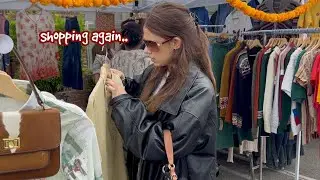 a weekend of eating and shopping..