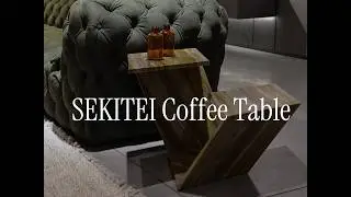 SEKITEI Coffee Table. Product design. Marble Furniture  