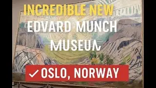 Incredible New Edvard Munch Museum Oslo | Norway’s Tribute to ‘The Scream’ 🎨🇳🇴