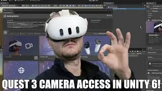 How to get started with camera access for Meta Quest 3 on Unity 6