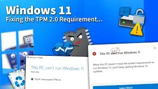 Don't Have TPM 2.0? You Don’t Need It! (Intel PTT/AMD fTPM and Running Windows 11)