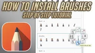 How to import brushes in sketchbook pro (desktop version Mac or PC)