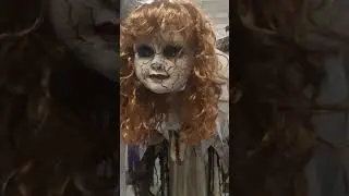 spirithalloween darling dolly animatronic demo 2023