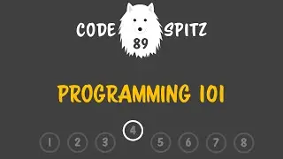 코드스피츠89 - Programming 101 4회차
