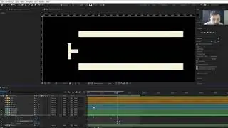Glitch Text Animation In Adobe After Effects : E letter animation
