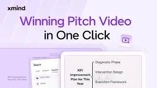 Turn Your Mind Map into a Pitch Video | Xmind Feature Tutorial