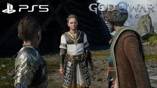 God of War Ragnarok - Odin Welcomes Atreus To Asgard 1080p PS5