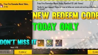 Ramzan music video new redeem code | new redeem code today only