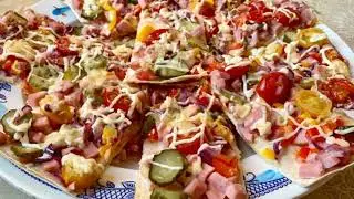 САМАЯ ВКУСНАЯ И БЫСТРАЯ ПИЦЦА