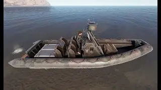 Rust - Военная лодка! Первый обзор!