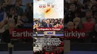 Türkiye Earthquake 🇹🇷 Death toll rises to 45,968 🌏 ☄#earthquake #deprem  #türkiye #disaster #quake