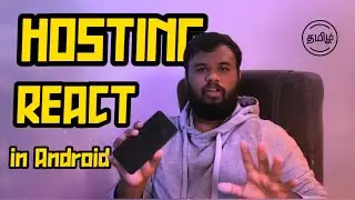 React Free Website hosting in Android with Domain| Android as server | Tamil tutorial | SSK TECH