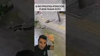 Si no miras donde pisas puede pasar esto.#supervivencia #curiosidades #sabiasque