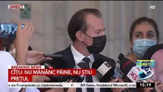 Florin Cîţu nu mănâncă pâine, motiv pentru care nu știe cât costă