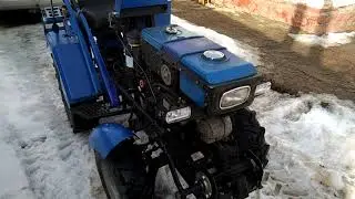 Минитрактор из тежолого мотоблока. Переделка мотоблока  модернизация на минитроктор.