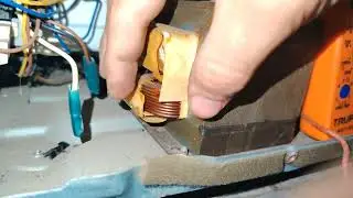 Microwave transformer test part 2