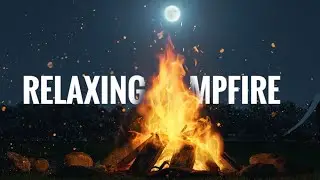 camfire relaxing music   4k dolby Atmos
