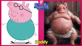 Peppa Pig Characters in Real Life.Funny Peppa Pig.