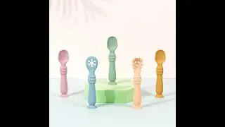 Silicone Training Spoon Toddler Utensils