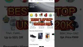 best budget laptop under 20k #ytshorts #ytshort