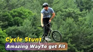 Cycle Stunts Amazing Way to get Fit - Wheelie Cycling Motivation 2023