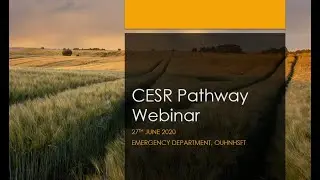 CESR Webinar 27th June 2020