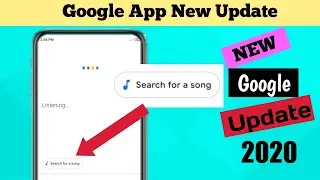 Google New Update 2020||New Surch for a song options on Google!