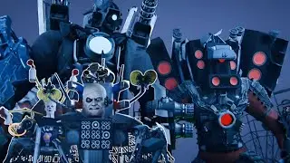 SKIBIDI MULTIVERSE EPISODE 19 PART 2 || TITAN SPEAKERMAN & TITAN CAMERAMAN VS SKIBIDI PROFESSOR