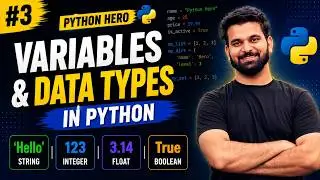 Variables and Data Types in Python | Python Hero