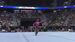 Simone Biles  - Floor Exercise  - 2024 Core Hydration Classic  - Senior Women Session 2