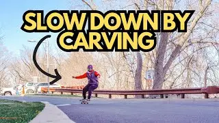 How to Reduce Speed by Carving on a Skateboard, Penny Board, or Longboard