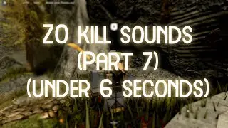 Roblox Zo Kill Sounds Part 7 (Audios Under 6 Seconds) | Roblox