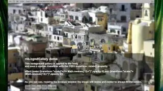 jquery.mb.bgndGallery.1.6 - new CSS3 transform support for transitions