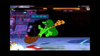 TheMattalocalypse Random Mugen Battle - 002 - Captain Caveman VS. Blossom