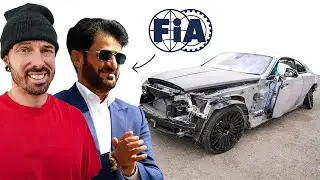 TRYING TO SELL MY WRECKED ROLLS ROYCE TO THE PRESIDENT OF THE FIA