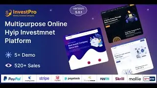 Hyip InvestPro – Advance HYIP & ICO Investment Wallet & Banking Platform