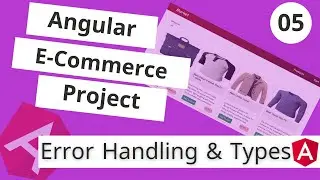 E-Commerce Angular Project | اخطاء الطلبات وانواعها :  Requests Error Handling & Types in Angular