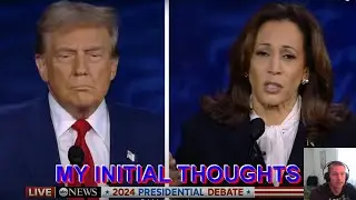 Trump vs Harries first debate - My initial thought